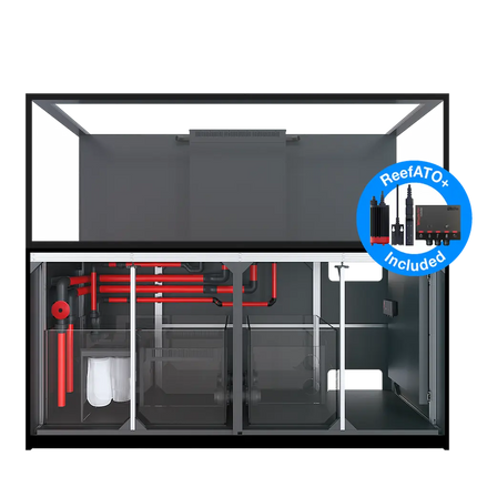 Red Sea REEFER S-850 G3 — acuario marino premium de 850 L con mueble de aluminio, vidrio ultra claro y sump profesional.