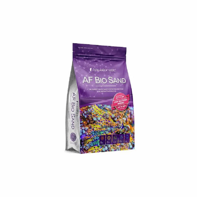 Saco de Aquaforest Bio Sand con arena viva y bacterias activas para acuarios marinos y de arrecife

