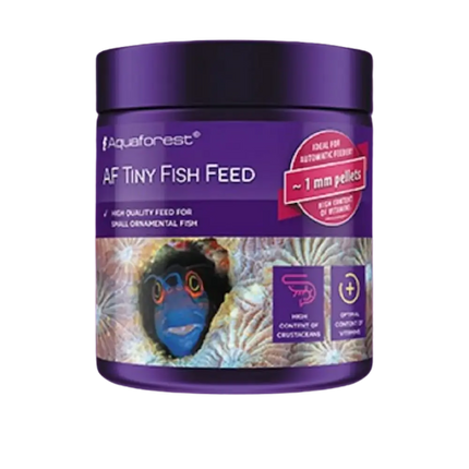 Aquaforest Tiny Fish Feed es un alimento en micro gránulo para peces pequeños de arrecife. 