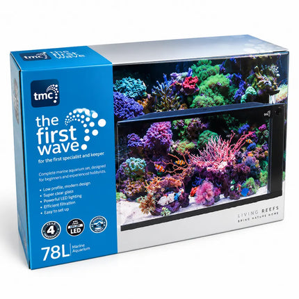 Caja de Acuario Marino TMC First Wave 78 lts