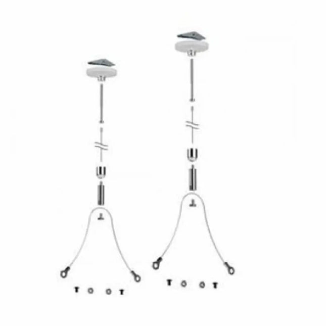 Kit de suspensión Aqua Illumination Single Light HK Edge para colgar pantalla LED de techo en acuario marino