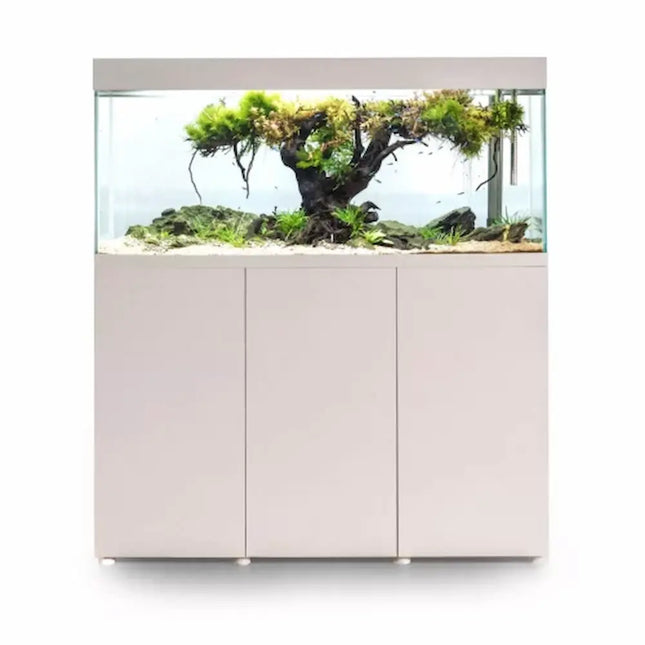 Aquael Optiset 240 acuario de 240 litros con mueble e iluminación Leddy Tube Day and Night