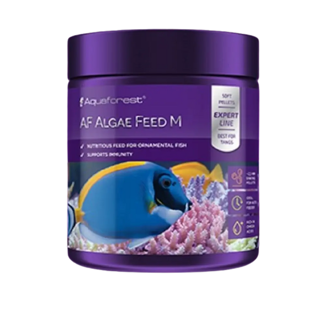 Aquaforest Algae Feed – alimento granulado nutritivo para peces herbívoros y omnívoros en acuario marino