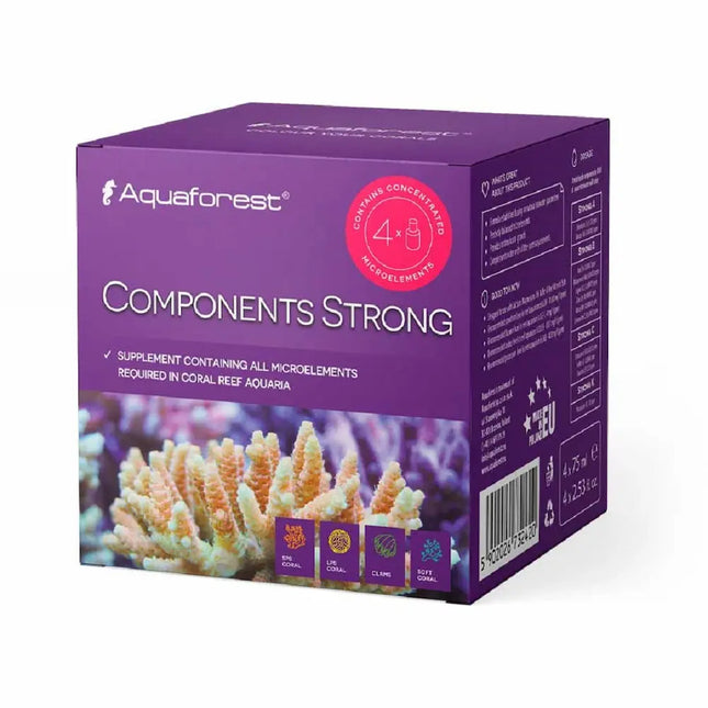 Aquaforest Component Strong suplemento de oligoelementos para acuario marino de arrecife