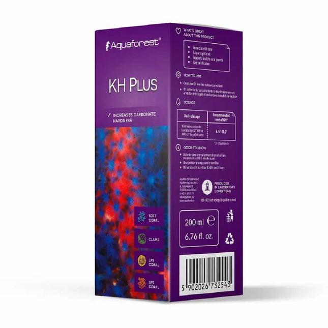 Aquaforest KH Plus aditivo líquido para aumentar la alcalinidad en acuario marino