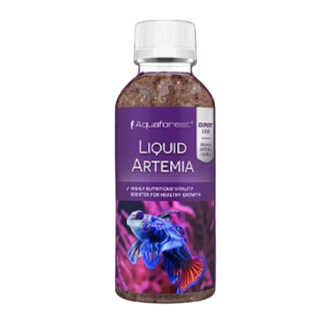 Botella de Aquaforest Liquid Artemia 250 ml – alimento líquido de Artemia salina para acuarios marinos