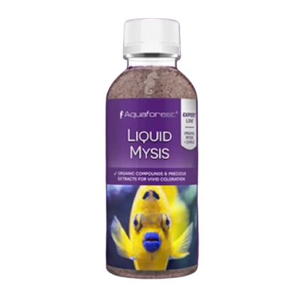 Botella de Aquaforest Liquid Mysis 250 ml – alimento líquido de Mysis para peces e invertebrados marinos