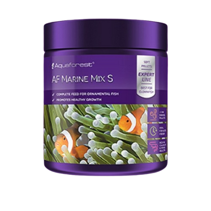 Aquaforest Marine Mix S – alimento granulado premium para peces marinos pequeños en acuarios reef