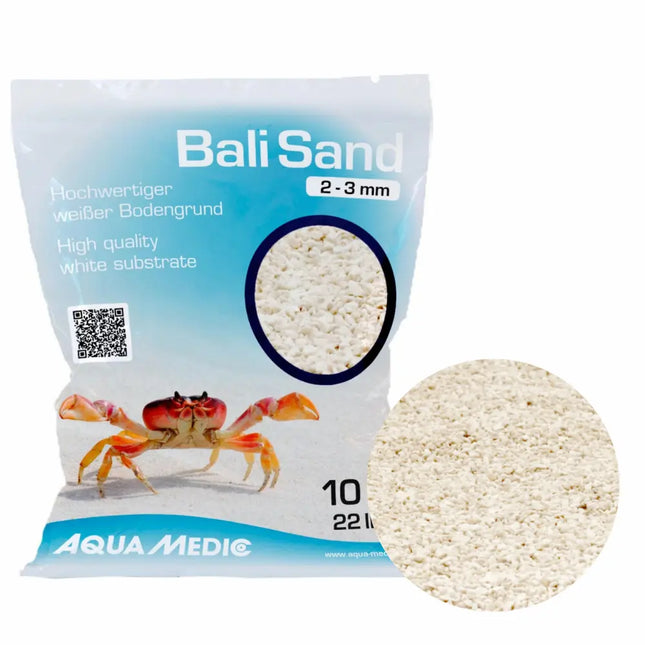 Saco de arena Aquamedic Bali Sand natural para acuarios marinos y de arrecife
