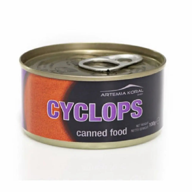 Artemia Koral Cyclops 100 g – alimento nutritivo y limpio para peces ornamentales de boca pequeña