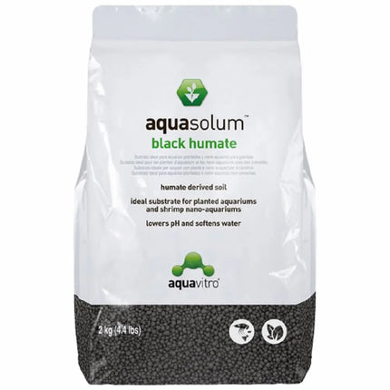 Sustrato Seachem Aquasolum Black Humate para acuarios plantados y gambarios en formato de 2 kg

