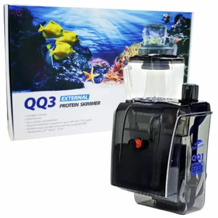 Bubble Magus Skimmer NAC QQ-THREE – Espumador de proteínas compacto para acuarios marinos hasta 300 litros
