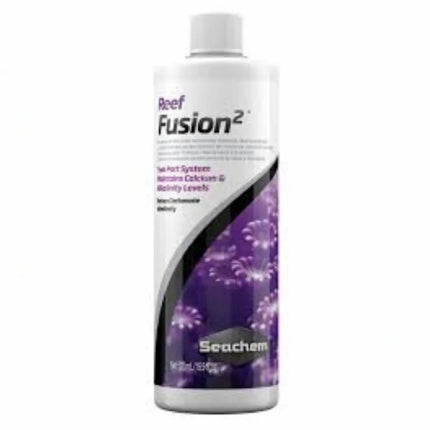 Seachem Reef Fusion 2 500 ml - Mantiene los niveles de Calcio y Alcalinidad
