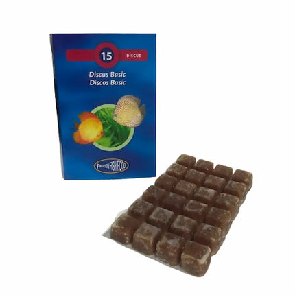 Papilla congelada Frozen Fish Food para peces disco, formato de 100 gramos
