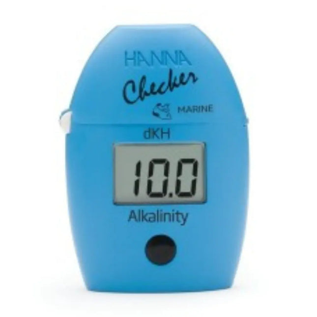 Hanna Checker HI772 fotómetro digital para medición de alcalinidad KH en acuario marino de arrecife
