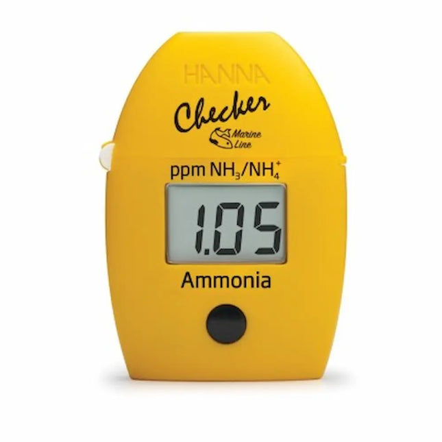 Hanna Checker HI784 fotómetro digital para medición de amonio en acuarios marinos y de agua dulce