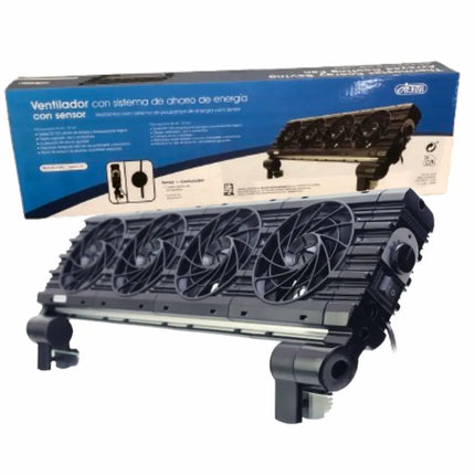 ISTA ventilador con sensor y sistema de ahorro de energía para acuario marino y dulce disponible en modelos de 1, 2 y 4 ventiladores para refrigeración eficiente del agua