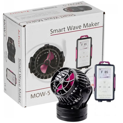 Bomba de circulación Jebao MOW-5 para acuarios marinos, compacta y de alto caudal