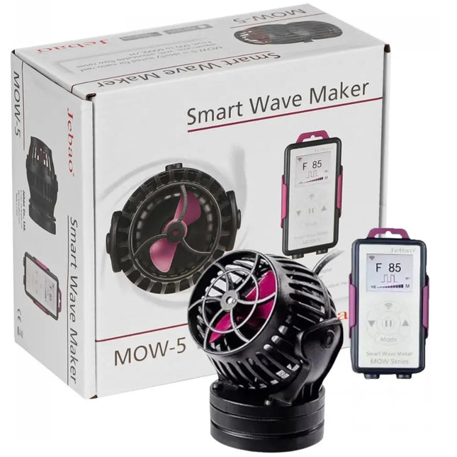 Bomba de circulación Jebao MOW-5 para acuarios marinos, compacta y de alto caudal