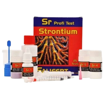 Kit Salifert Test de Estroncio Sr con reactivos y vial para acuarios marinos

