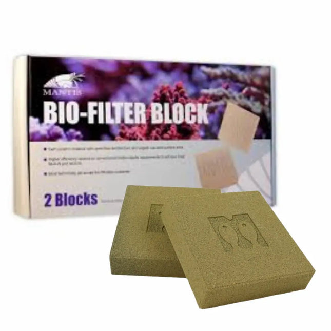 Mantis Bio-Filter Block 2 unidades bloques biológicos para sump de acuario marino