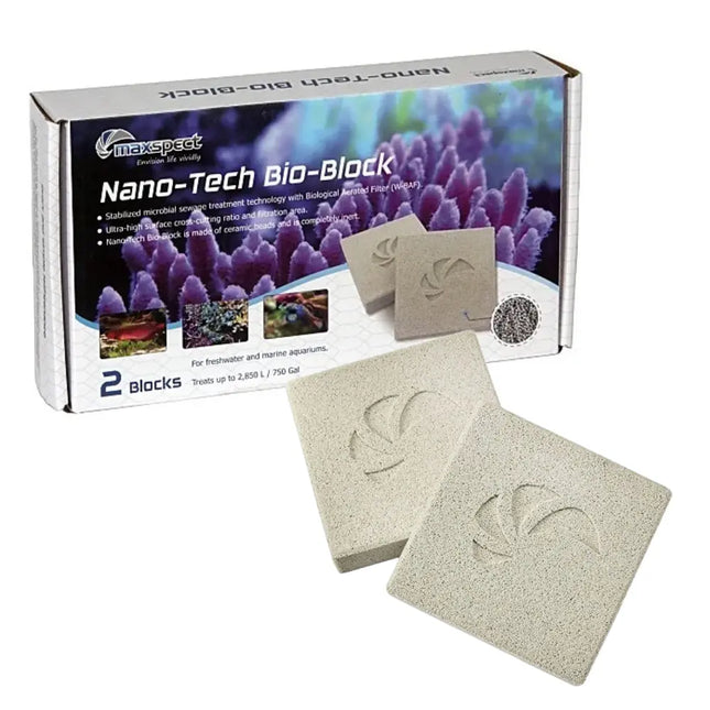 Maxspect Nano-Tech Bio Block bloque biológico para sump de acuario marino