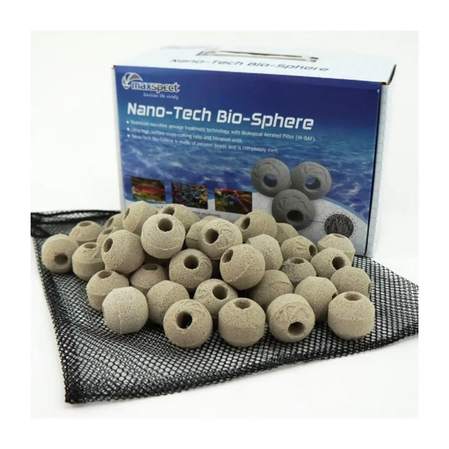 Maxspect Nano-Tech Bio Sphere esferas biológicas para filtración en sump de acuario marino