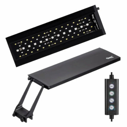 Pantalla LED Hygger HG990 de 22 W para acuario marino con soporte de pinza e iluminación regulable
