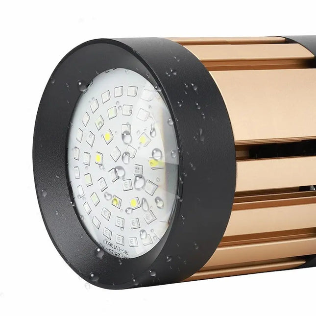 Pantalla LED Hygger HG107 de 50 W para acuario marino con soporte regulable y espectro para corales. 