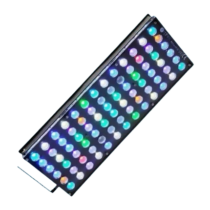 Pantalla LED Orphek Atlantik iCon Reef de 175 W, diseño elegante y espectro completo para acuarios marinos grandes con corales SPS y LPS.