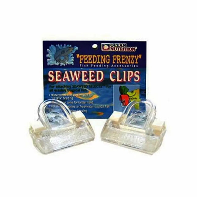 Pinzas Ocean Nutrition Sujeta Algas con ventosa para cristal de acuario marino
