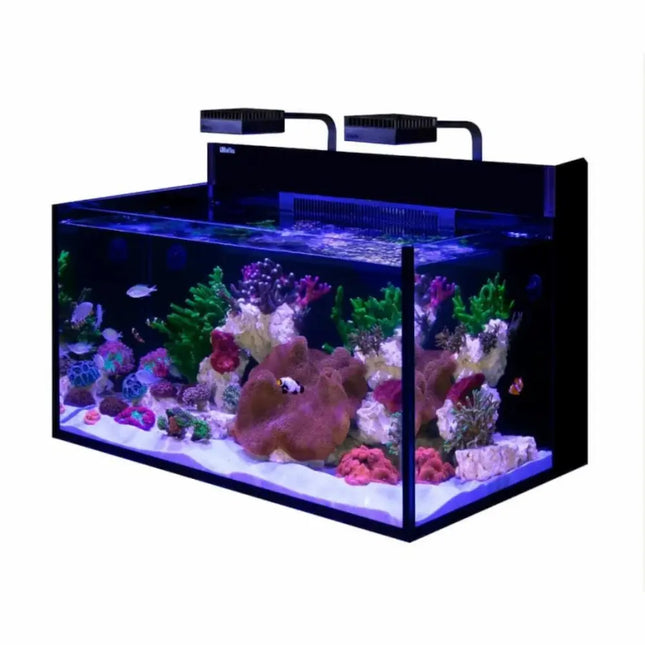 Acuario Red Sea Max Nano G2 XXL con diseño sin marco y vidrio ultra claro de 12 mm.