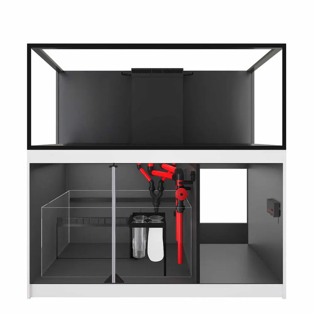 Acuario marino Red Sea REEFER 525 G3 con sump optimizado y diseño profesional.