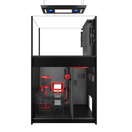 Acuario Red Sea REEFER MAX Peninsula 350 G3 con ReefLED, ReefMat y Slide Out Control Panel 60.
