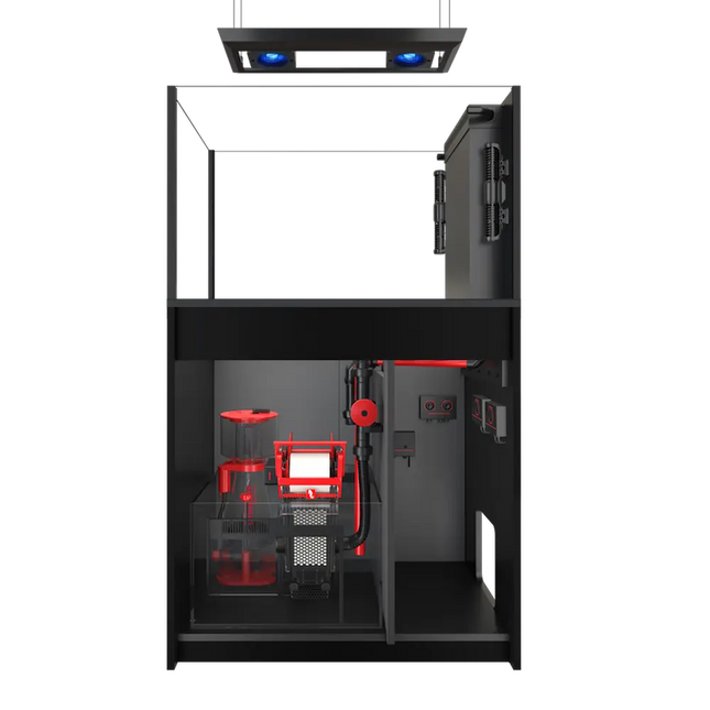 Acuario Red Sea REEFER MAX Peninsula 350 G3 con ReefLED, ReefMat y Slide Out Control Panel 60.