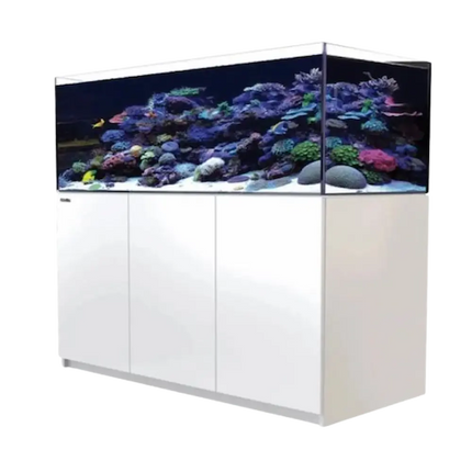 Red Sea REEFER MAX S-850 G3 — acuario marino completo de 525 L con iluminación ReefLED G2, skimmer DC 600 y mueble de aluminio.