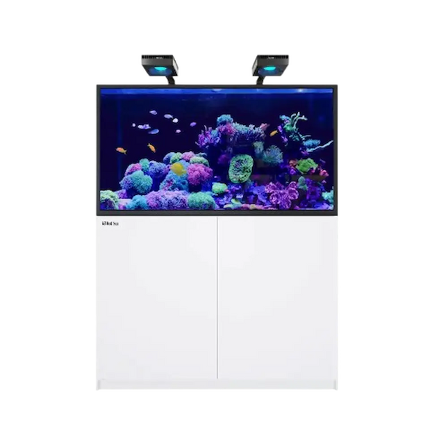 Red Sea REEFER MAX S-550 G3 — acuario marino de 549 L con ReefLED 170, ReefWave 45 y ReefMat 1200.