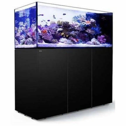 Red Sea REEFER MAX S-850 G3 — acuario marino completo de 850 L con iluminación ReefLED G2, skimmer DC 900 y mueble de aluminio.