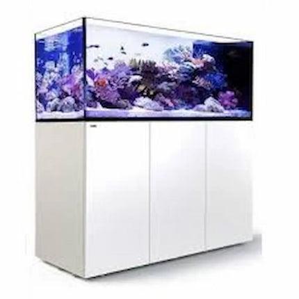 Red Sea REEFER MAX S-850 G3 — acuario marino completo de 850 L con iluminación ReefLED G2, skimmer DC 900 y mueble de aluminio.