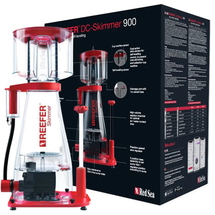 Skimmer Red Sea REEFER RSK-900 – modelo REEF-SPEC® con bomba PSK y cuerpo cónico profesional.