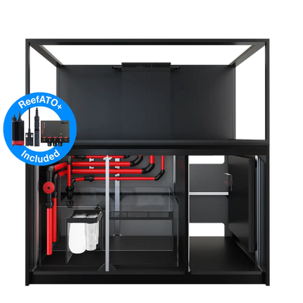 Red Sea REEFER S-700 G3 — acuario marino de 699 L con mueble de aluminio y sump profesional.