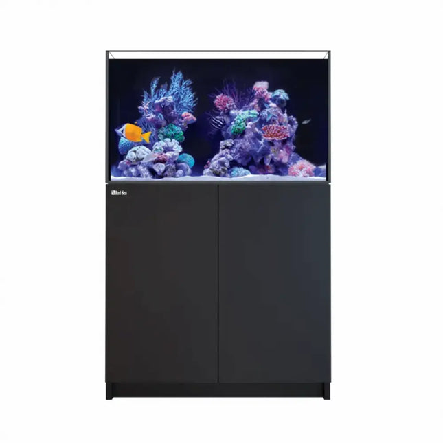 Acuario Red Sea REEFER MAX 250 G3 de 245 litros con equipamiento completo: ReefLED, ReefWave, ReefMat, skimmer DC, bomba ReefRun y control ReefBeat.