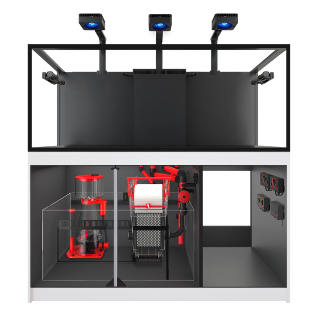 Acuario marino Red Sea REEFER MAX 525 G3 con ReefLED, ReefMat, ReefWave y control inteligente ReefBeat.
