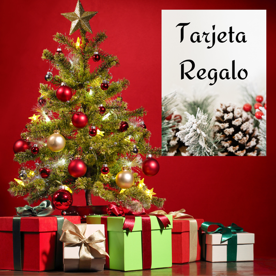 Tarjeta Regalo Feliz Navidad