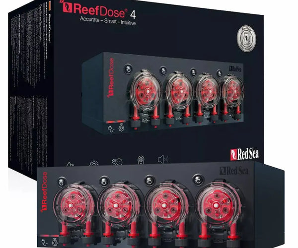 Red Sea ReefDose 4 – Dosificadora inteligente de 4 canales para
