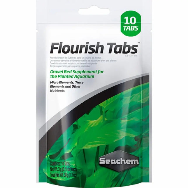Nutrientes en pastillas para plantas de acuario Seachem