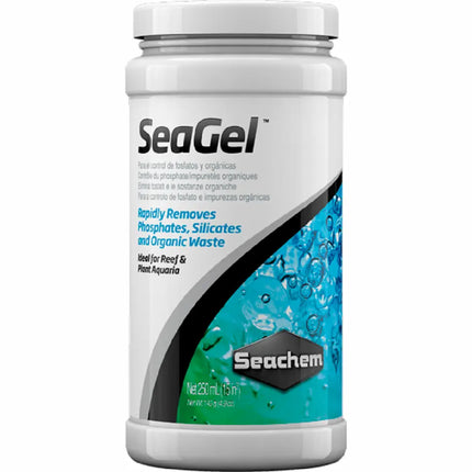 Seachem SeaGel medio filtrante combinado MatrixCarbon™ y PhosGuard™ para acuarios marinos