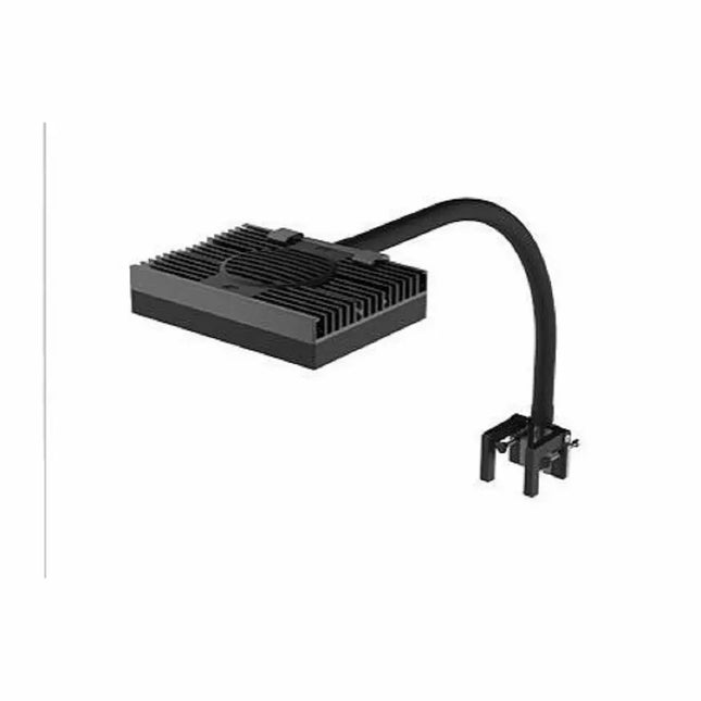 Soporte Hydra 32 Flex ARM 18 de AquaIllumination instalado en acuario con pantalla LED Hydra 32 HD.