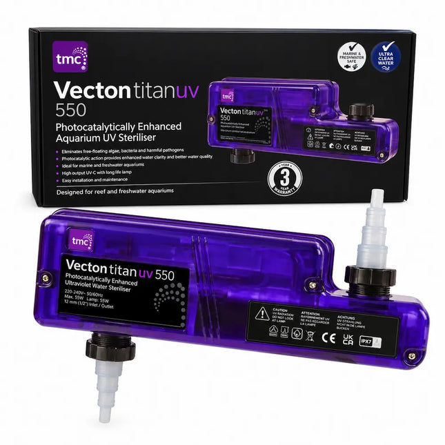TMC Vecton Titan UV esterilizador UV fotocatalítico para acuarios marinos y de agua dulce