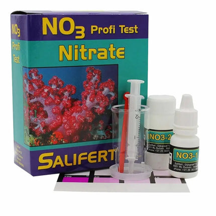 Kit Test de Nitrato NO₃ Salifert para acuarios de agua dulce y salada


